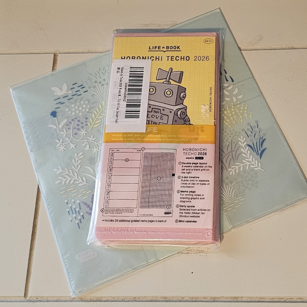 Hobonichi Weeks Mega 2026 Planner Set - Picture 2 of 2